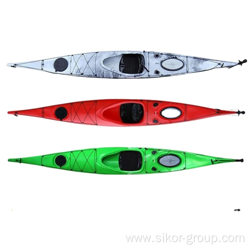 2021 Factory Direct Sale 518cm 2 Person Sea Kayak Construction K2 Polyethylene Tandem Sea Kayak For Water Sport